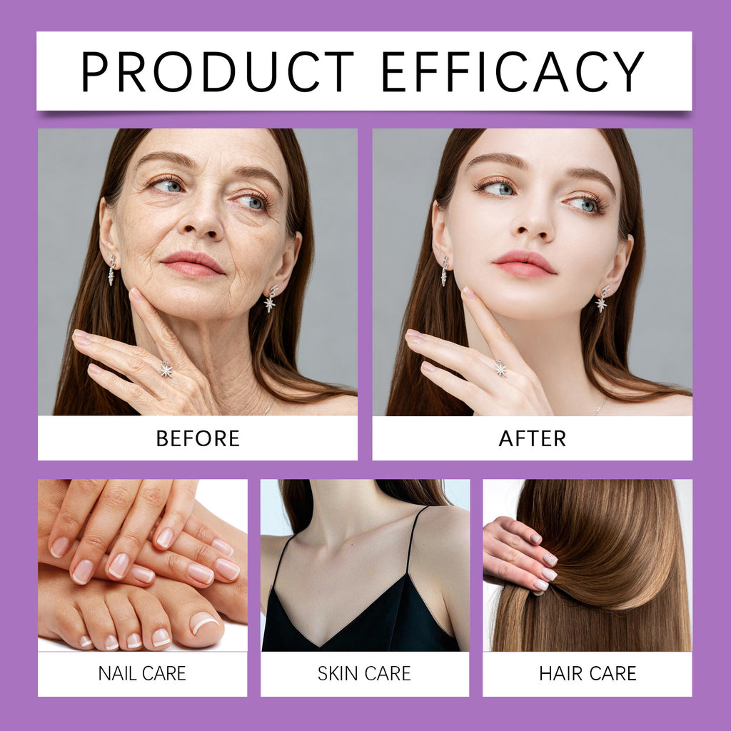 Biotin Gummies Hair Skin Nails Care Chewable Easy Take Strawberry Flavor Internal Care Gummies