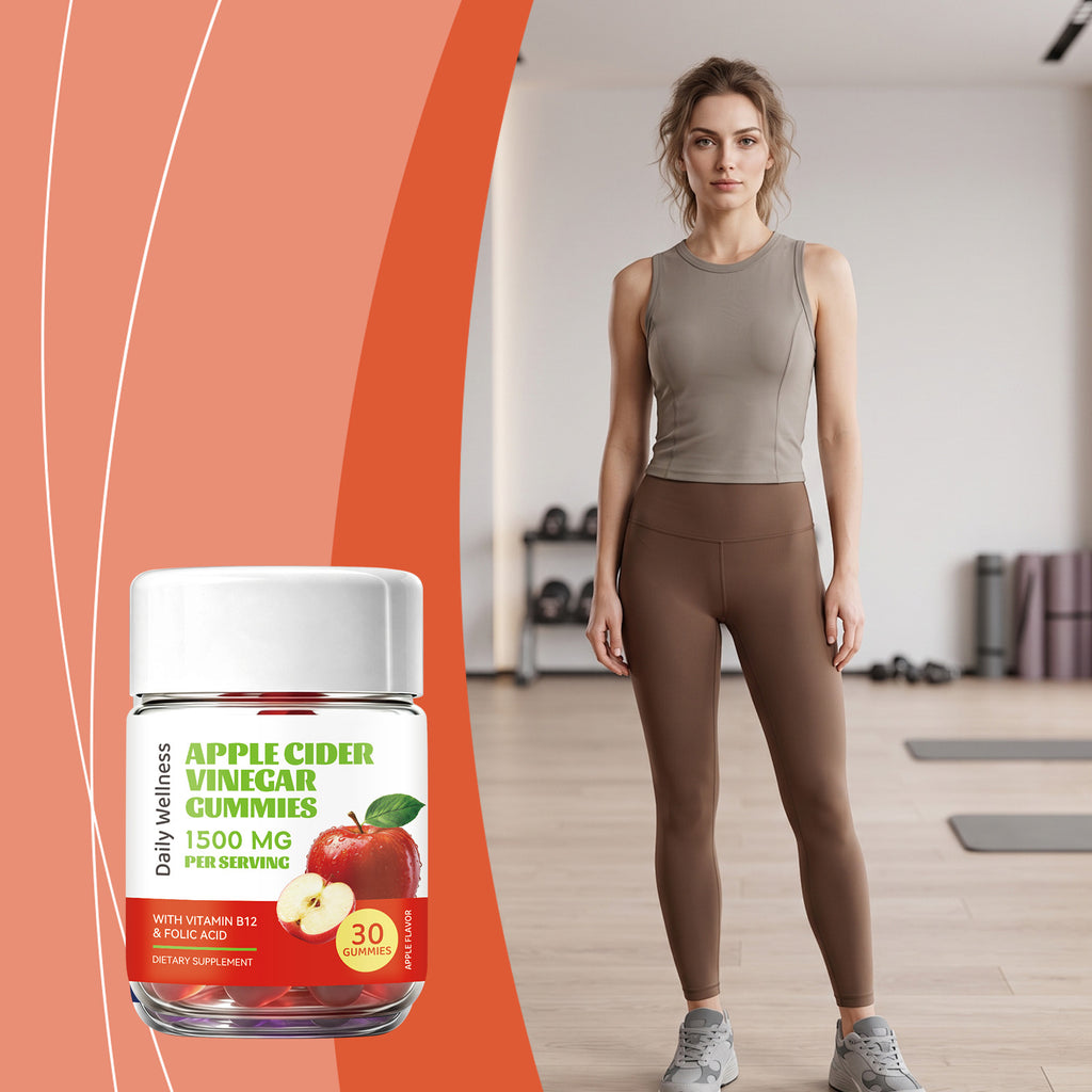 Apple Cider Vinegar Gummies Easy Daily Health Management Digestive Comfort Delicious Nutrition Tonic