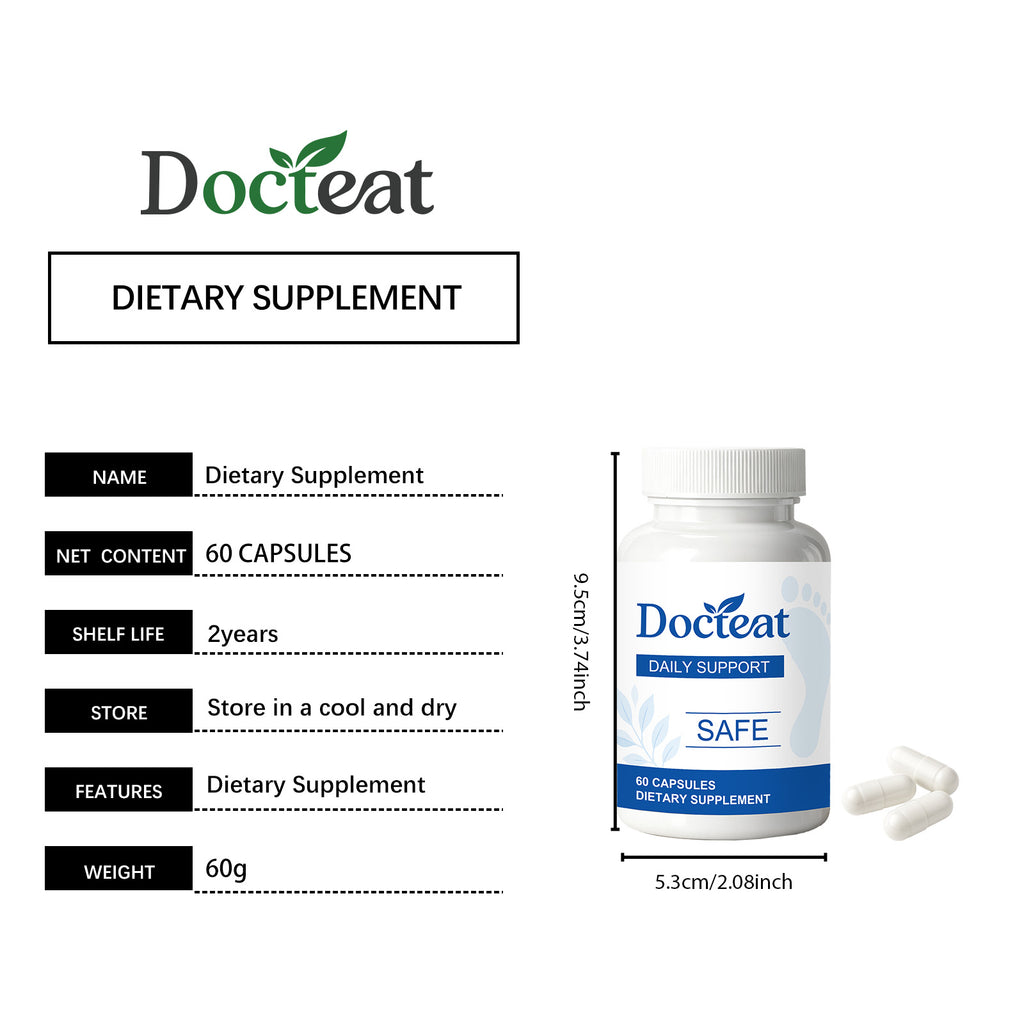 DOCTEAT Jiayuan Nourishing Capsules Nail Nutrition Beauty Care Easy Intake with Vitamins Capsules