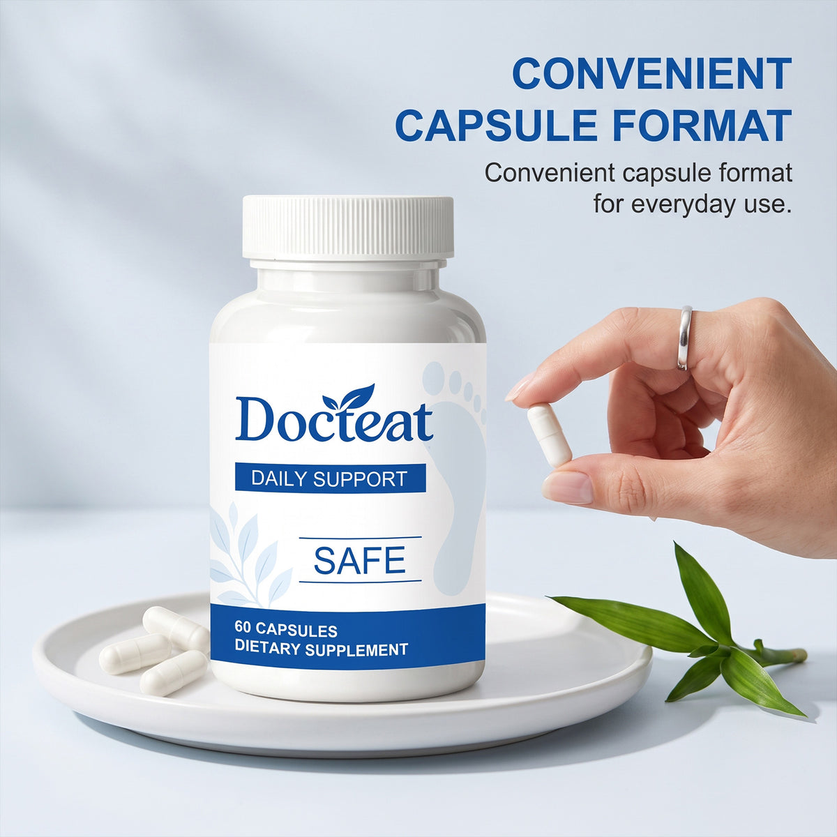 DOCTEAT Jiayuan Nourishing Capsules Nail Nutrition Beauty Care Easy Intake with Vitamins Capsules